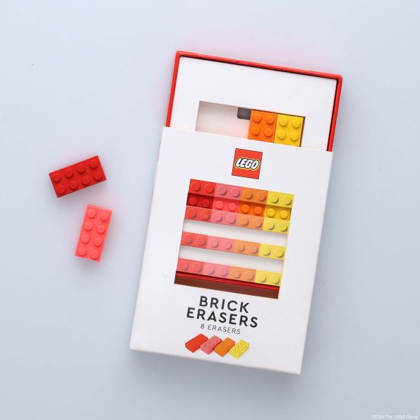 LEGO Brick Erasers (Multicolor)