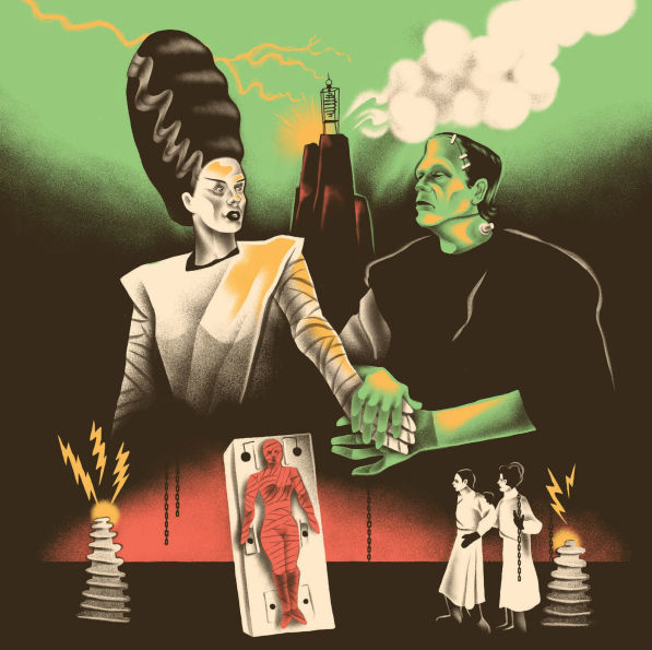 2026 Classic Horror Movies Wall Calendar