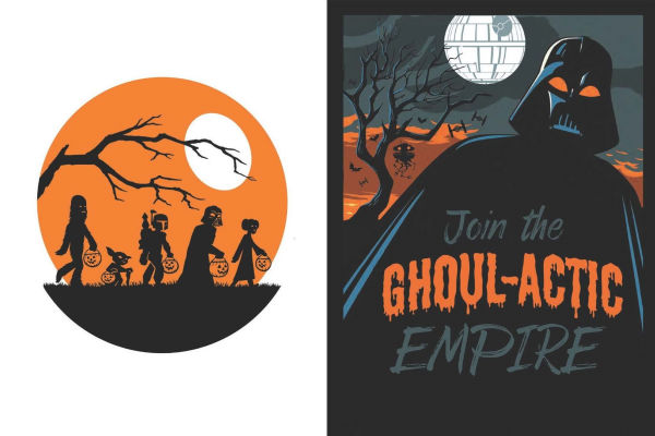 Star Wars: I Find Your Lack of Candy Disturbing: Halloween Greetings from a Galaxy Far, Far Away. .