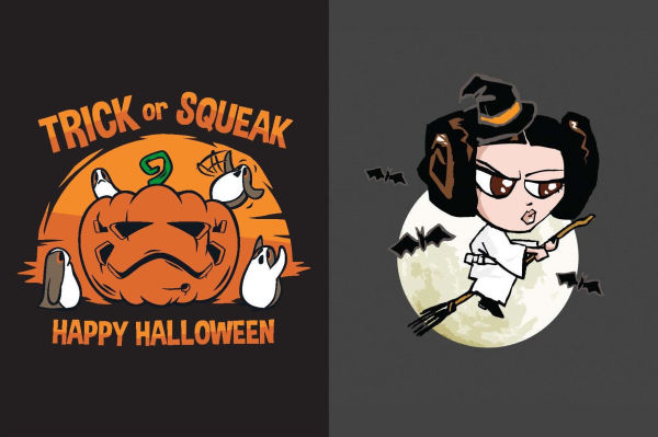 Star Wars: I Find Your Lack of Candy Disturbing: Halloween Greetings from a Galaxy Far, Far Away. .