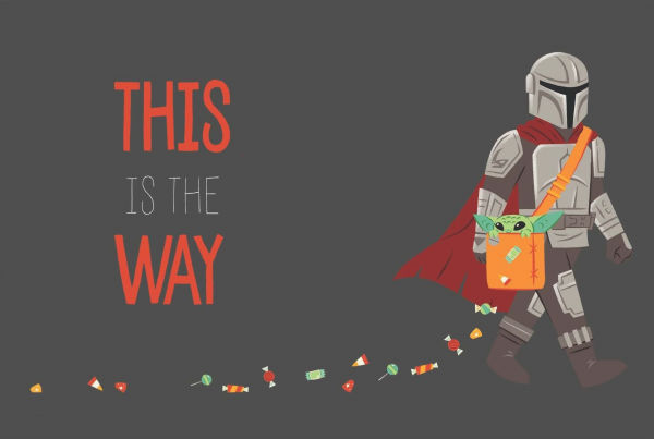 Star Wars: I Find Your Lack of Candy Disturbing: Halloween Greetings from a Galaxy Far, Far Away. .