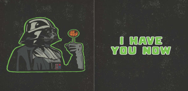 Star Wars: I Find Your Lack of Candy Disturbing: Halloween Greetings from a Galaxy Far, Far Away. .