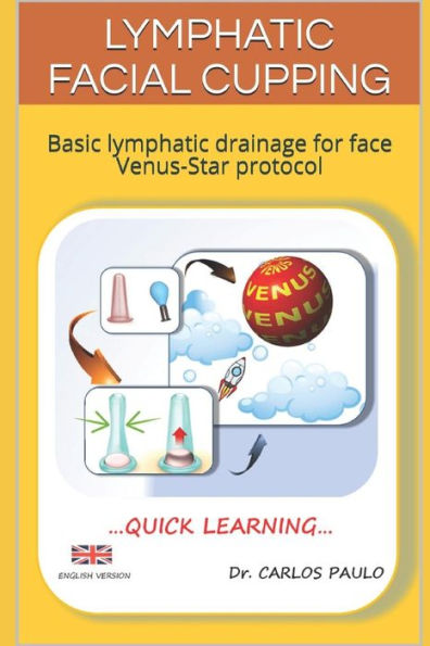 Lymphatic facial cupping: Basic lymphatic drainage for face Venus-Star protocol