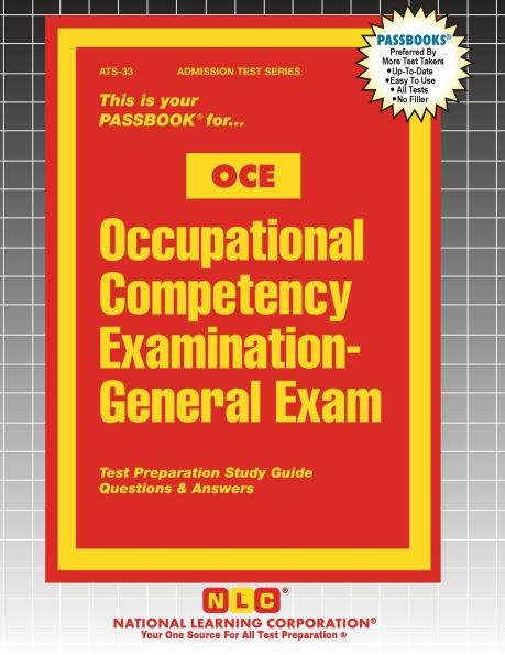 Occupational Competency Examination - General Exam (OCE)