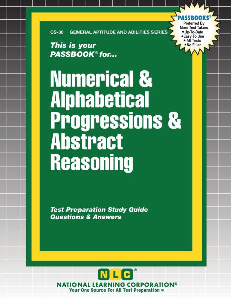 Numerical & Alphabetical Progressions & Abstract Reasoning