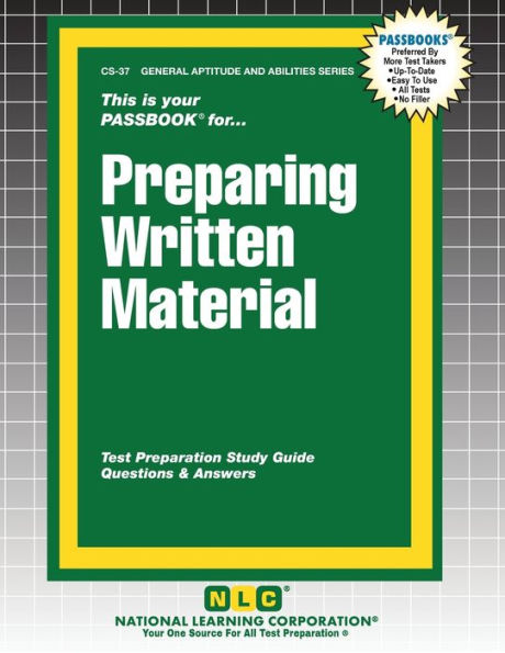 Preparing Written Material