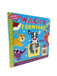 Alternative view 6 of Wonder Wheel Wacky Farmyard: Mix and Match Board Book