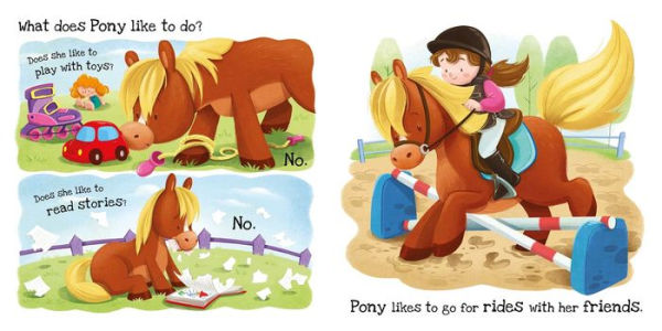 What Does Pony Like?: Touch & Feel Board Book