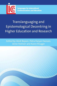 Title: Translanguaging and Epistemological Decentring in Higher Education and Research, Author: Heidi Bojsen