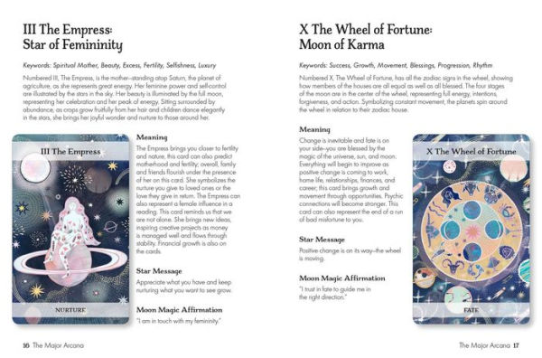 The Moon & Stars Tarot: Includes a full deck of 78 specially commissioned tarot cards and a 64-page illustrated book