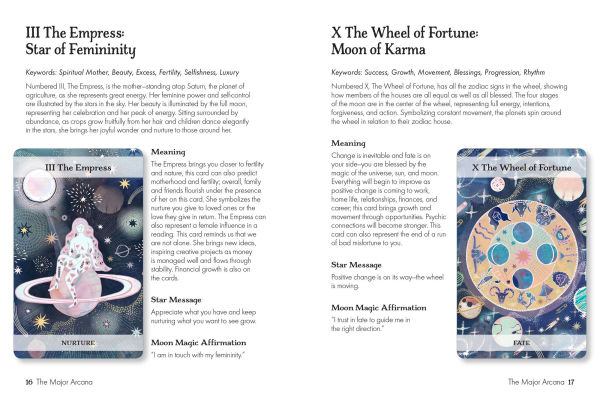The Moon & Stars Tarot: Includes a full deck of 78 specially commissioned tarot cards and a 64-page illustrated book