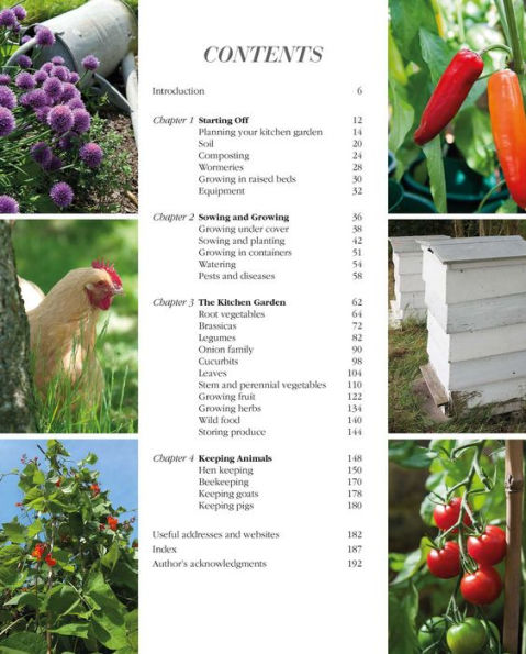 The Home Farm: How to grow your own fruit and vegetables and keep animals and bees in your backyard