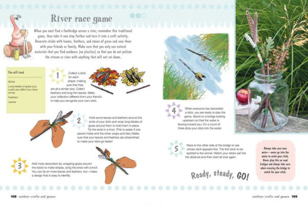 Learn about Nature Activity Book: 35 forest-school projects and adventures for children aged 7 years+