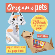 Title: Origami Pets: Paper block plus 64-page book, Author: Mari Ono