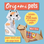 Alternative view 1 of Origami Pets: Paper block plus 64-page book
