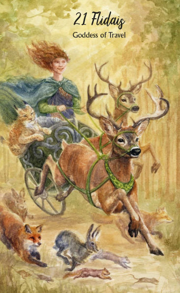 The Celtic Goddess Oracle Deck: Includes 52 cards and a 128-page illustrated book