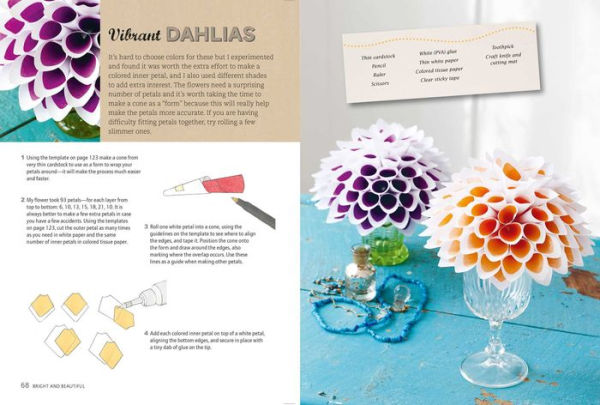 Making Paper Flowers: Create 35 beautiful floral projects using origami, decoupage, paper mâché, and quilling