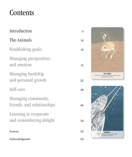 Unusual Animal Messages Oracle Deck: Includes 52 cards and a 64-page illustrated book