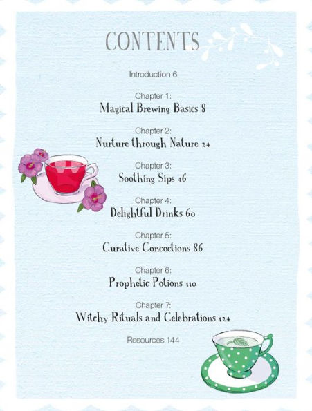 Wiccan Teas & Brews: Recipes for magical drinks, essences, and tinctures