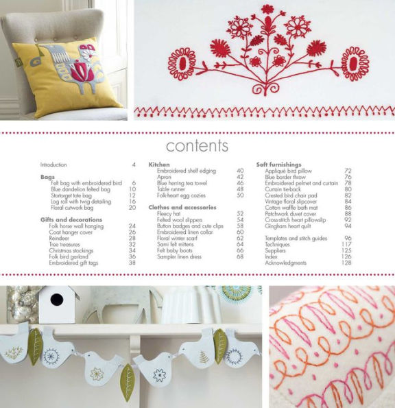Scandi Needlecraft: 35 step-by-step projects to make: Beautiful accessories, gifts, clothes, and soft furnishings to sew and embroider