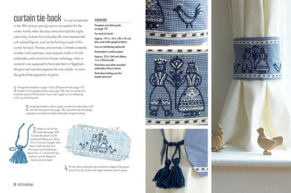 Scandi Needlecraft: 35 step-by-step projects to make: Beautiful accessories, gifts, clothes, and soft furnishings to sew and embroider