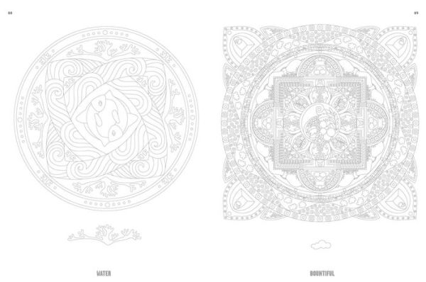 Color Yourself to Mindfulness: 100 mandalas and motifs to color your way to inner calm