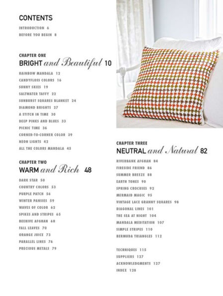 Modern Crocheted Blankets, Throws, and Pillows: 35 cozy and colorful patterns for the home