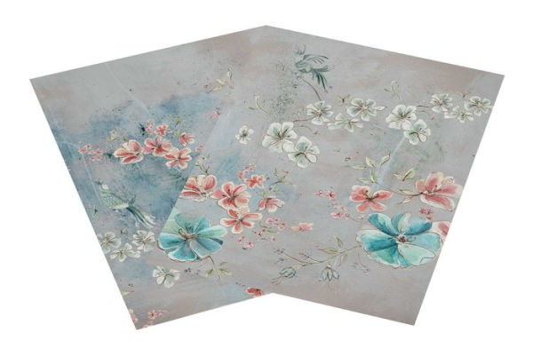 Flowers & Birds Blossom Wallet Notecards