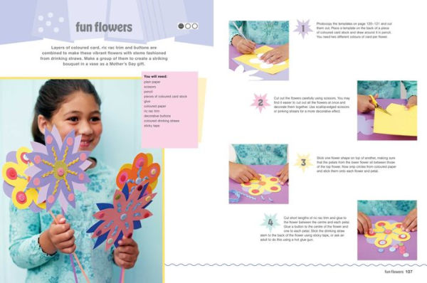 Easy Paper Crafts for Kids: 45 fun and creative projects for children aged 5 years +