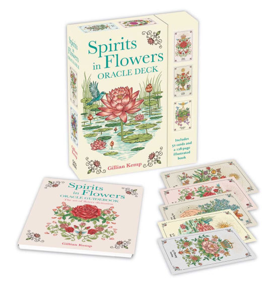 Spirits in Flowers Oracle Deck: Includes 52 cards and a 128-page illustrated book