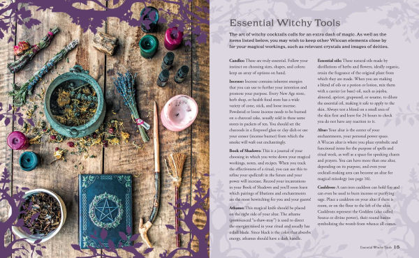 Witchy Cocktails: Over 65 recipes for enchantment in a glass, including classic cocktails, magical mocktails, pagan punches, and more