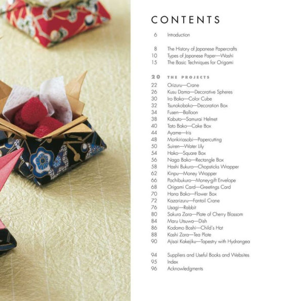 The Simple Art of Japanese Origami: 24 unique step-by-step projects, including 50 pieces of origami paper