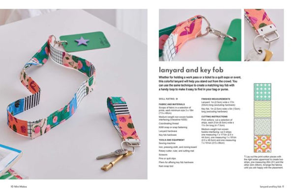 Mini Quilting: 35 modern projects: Quick-to-sew designs to use up fabric from your stash