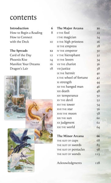 The Mythical Creatures Tarot: A boxed set including 78 specially commissioned tarot cards and a 176-page illustrated book