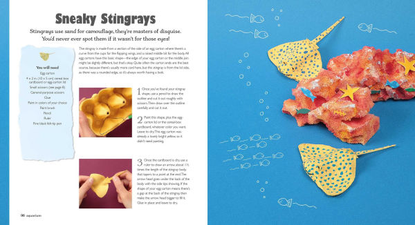 Make Your Own Zoo: 35 projects to make: Cardboard creature crafts for kids made from recycled packaging