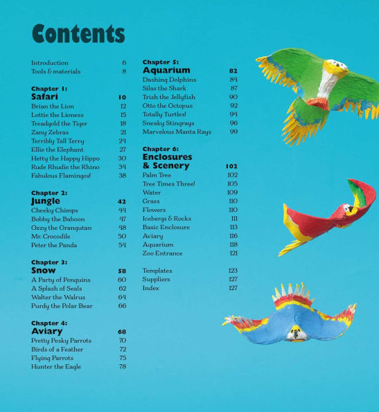 Make Your Own Zoo: 35 projects to make: Cardboard creature crafts for kids made from recycled packaging