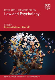 Title: Research Handbook on Law and Psychology, Author: Rebecca Hollander-Blumoff