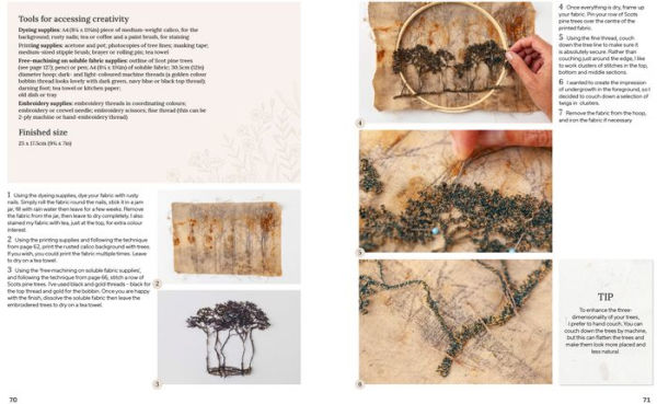 Forage & Stitch: Using natural materials in textile art