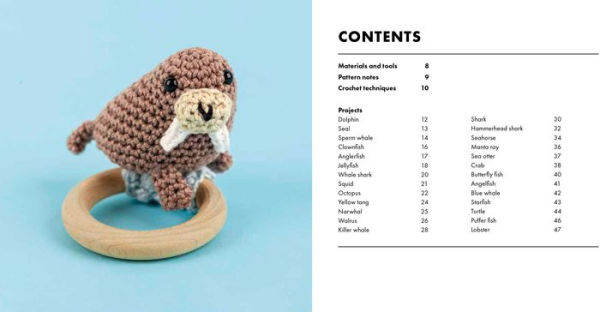 Mini Amigurumi Ocean: 26 tiny creatures to crochet