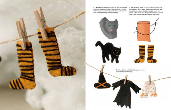 A Year of Felt Decorations: Easy-to-sew accessories for every season