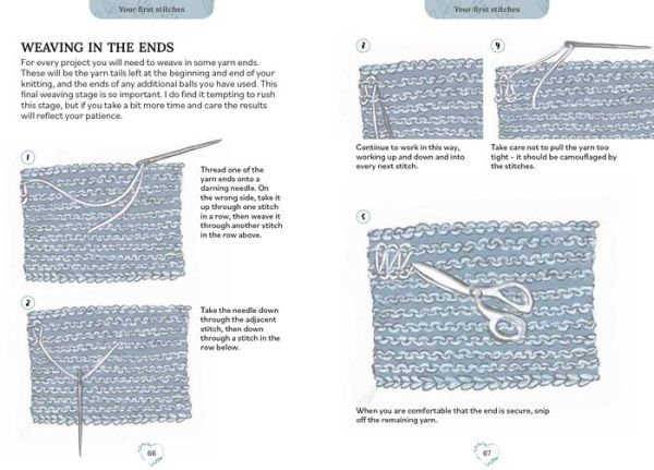 Pocket Book of Knitting: Mindful crafting for beginners