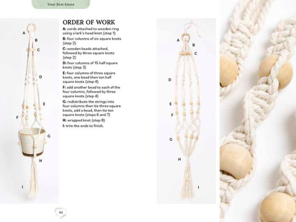 Pocket Book of Macrame: Mindful crafting for beginners