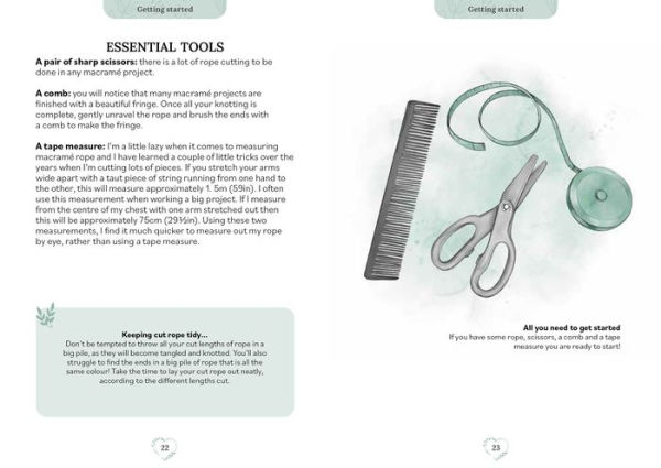 Pocket Book of Macrame: Mindful crafting for beginners