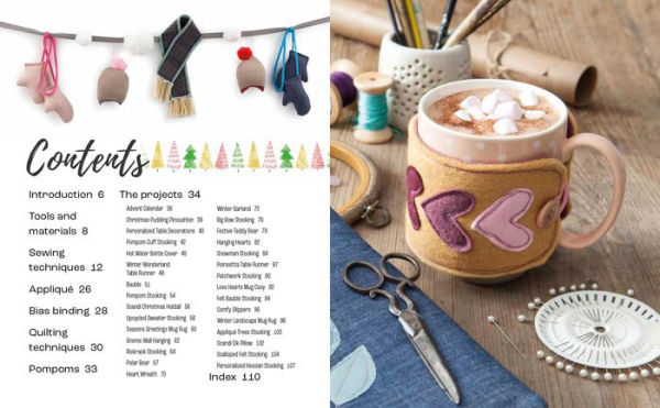 Sewing for Christmas: 30 gorgeous projects for the festive season