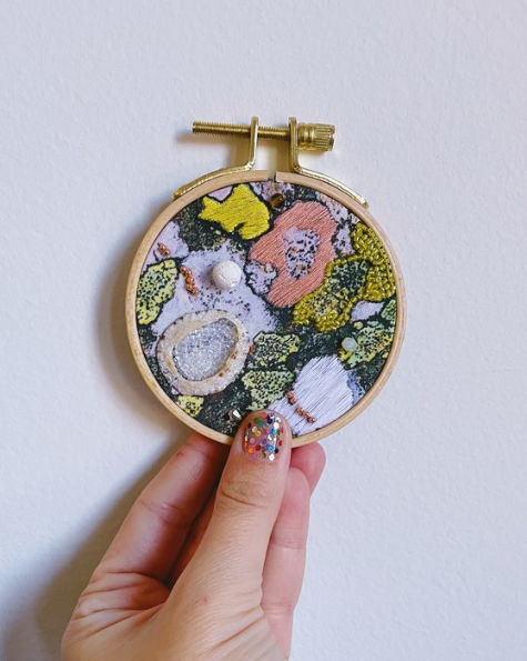 Abstract Embroidery: Slow stitching with texture, colour and creativity