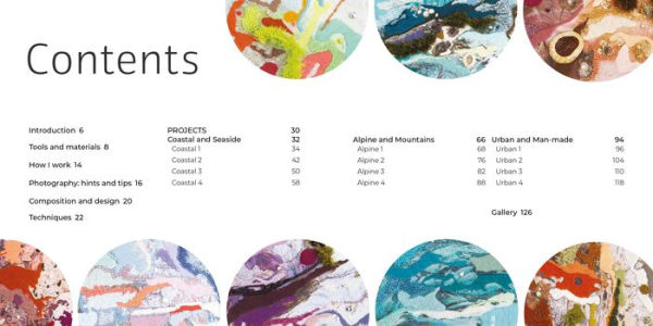 Abstract Embroidery: Slow stitching with texture, colour and creativity