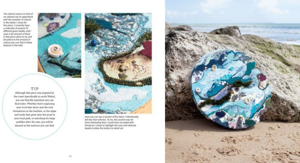 Abstract Embroidery: Slow stitching with texture, colour and creativity