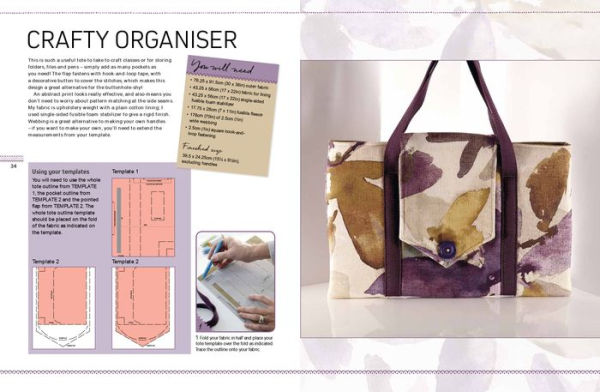 Build a Bag Book: Tote Bags (paperback edition): Sew 15 stunning projects and endless variations