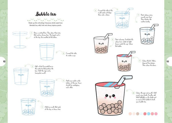 10 Step Drawing: Kawaii: Draw over 50 cute creations in 10 easy steps