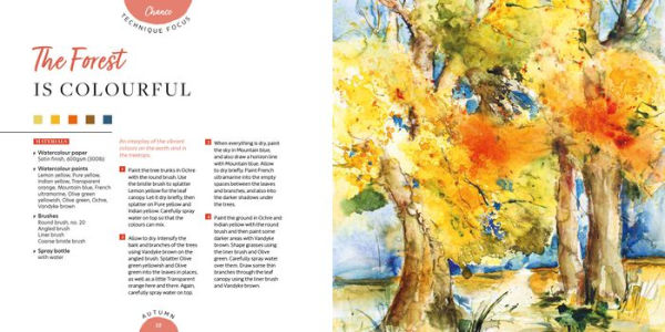 Nature in Watercolour: Expressive Painting Through the Seasons